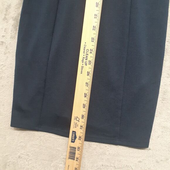 Lulu's Bodycon Lace Top Open Back Navy Blue Size Small Elegant Cocktail Dress - Picture 5 of 13